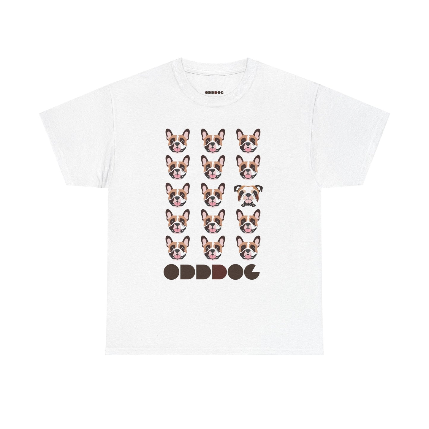 ODD as the French - Unisex Heavy Cotton Tee - ODDDOG