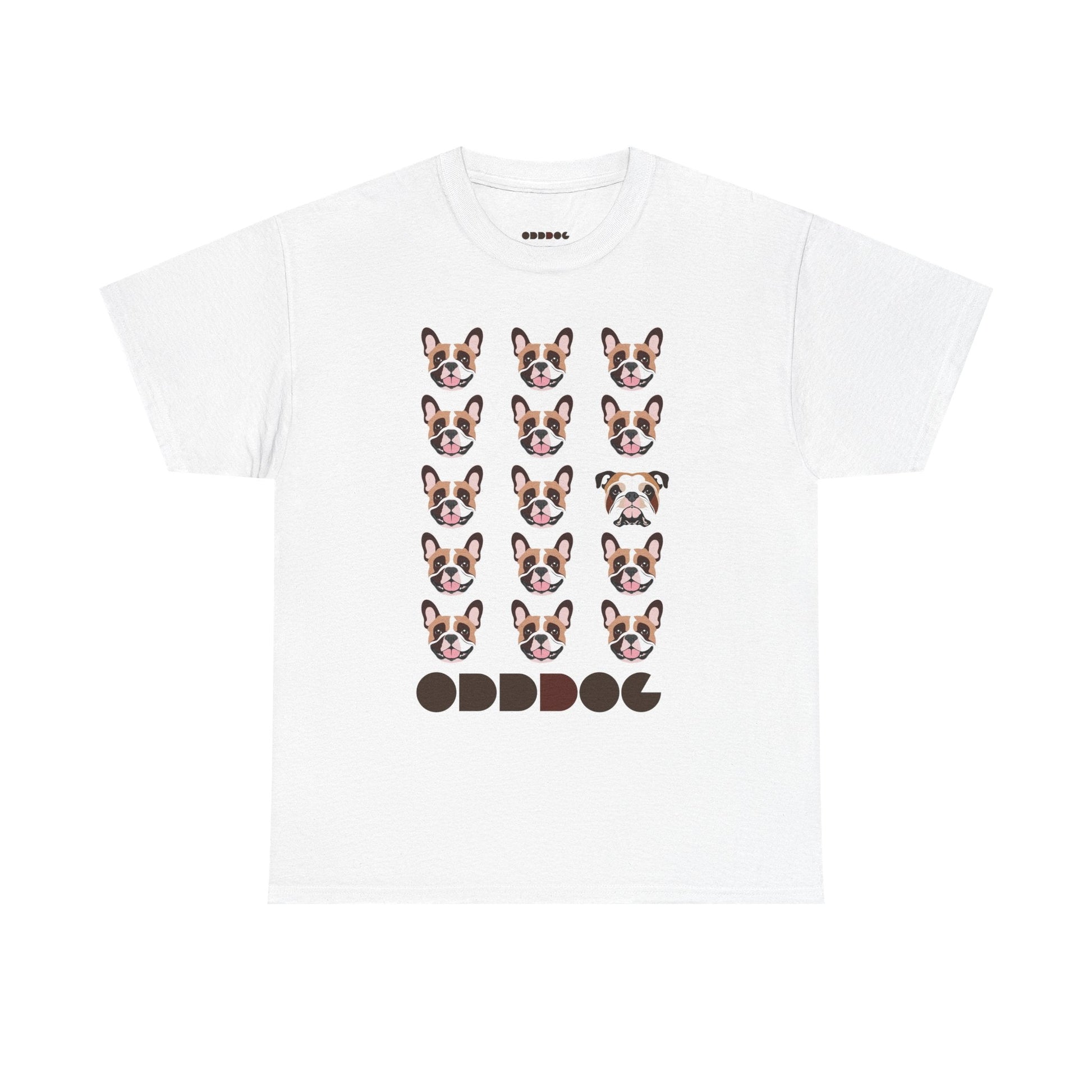 ODD as the French - Unisex Heavy Cotton Tee - ODDDOG