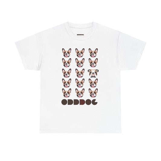 ODD as the French - Unisex Heavy Cotton Tee - ODDDOG
