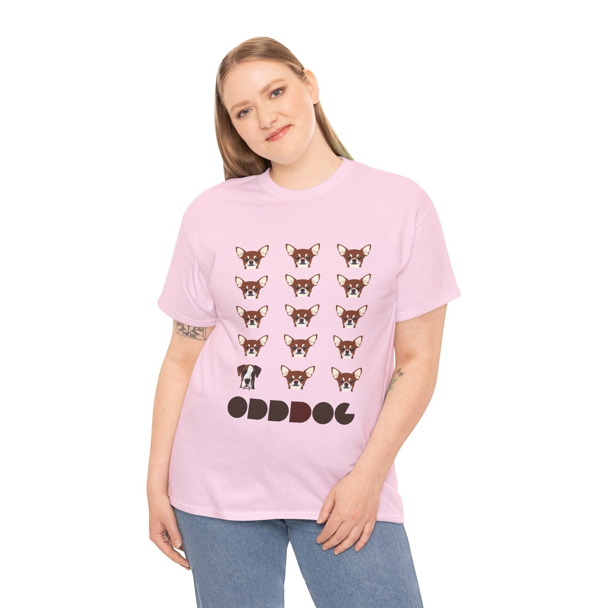 ODD CHI CHI - Unisex Heavy Cotton T-Shirt - ODDDOG