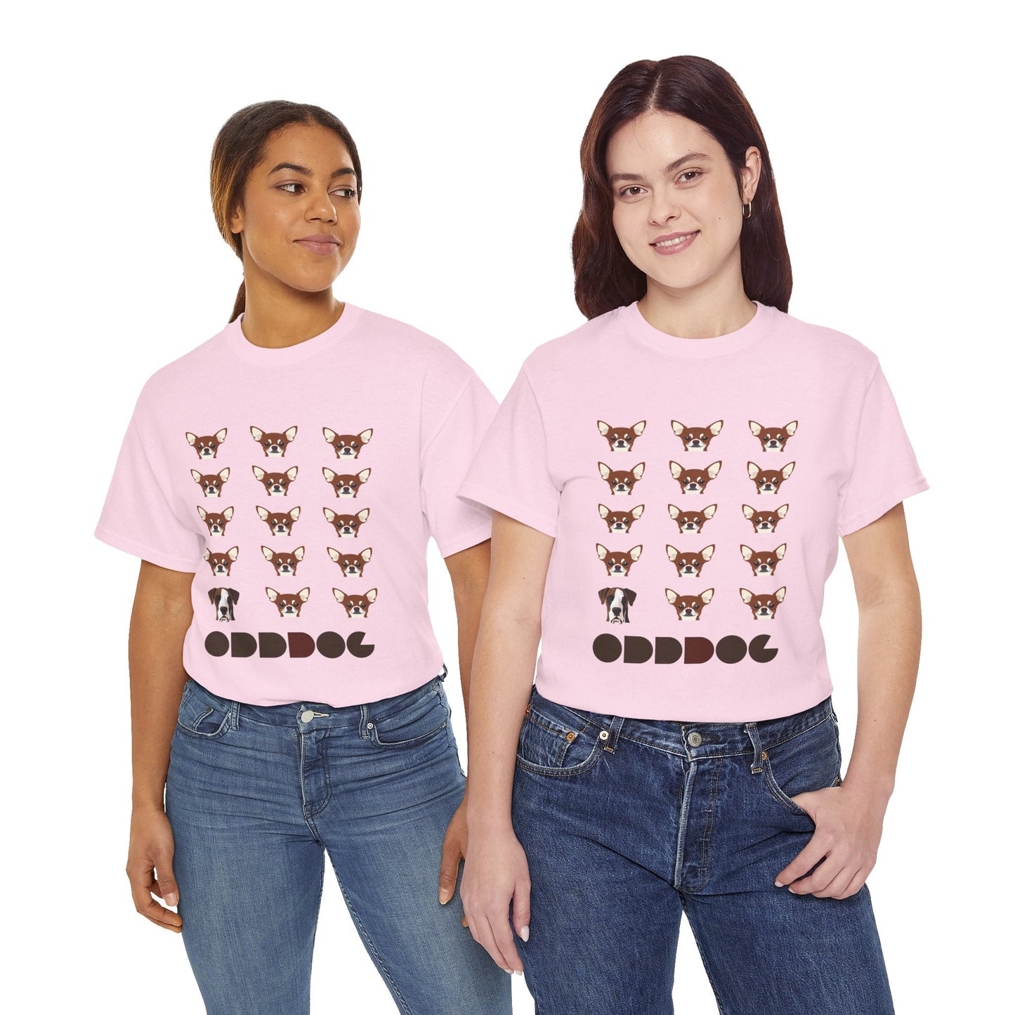 ODD CHI CHI - Unisex Heavy Cotton T-Shirt - ODDDOG