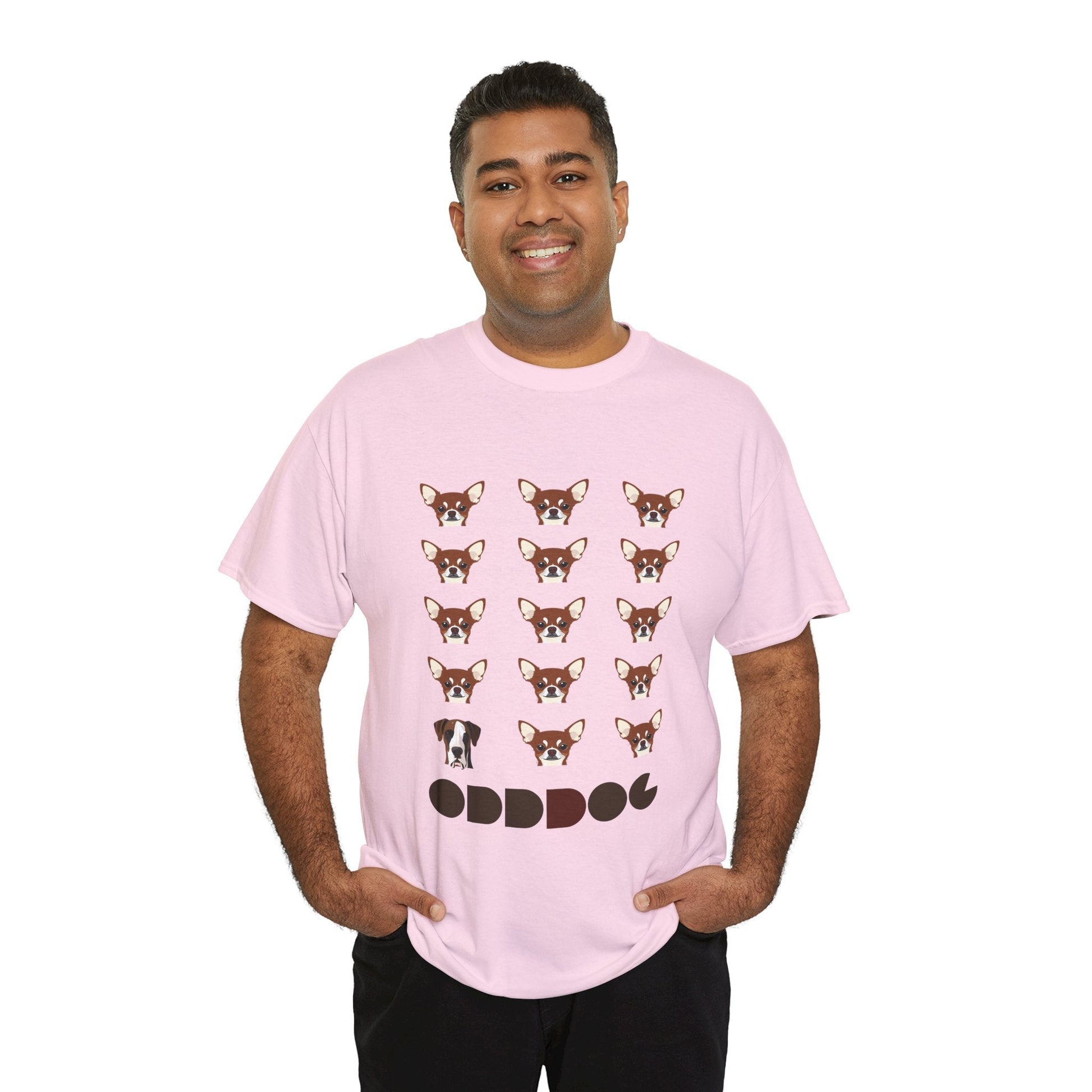 ODD CHI CHI - Unisex Heavy Cotton T-Shirt - ODDDOG