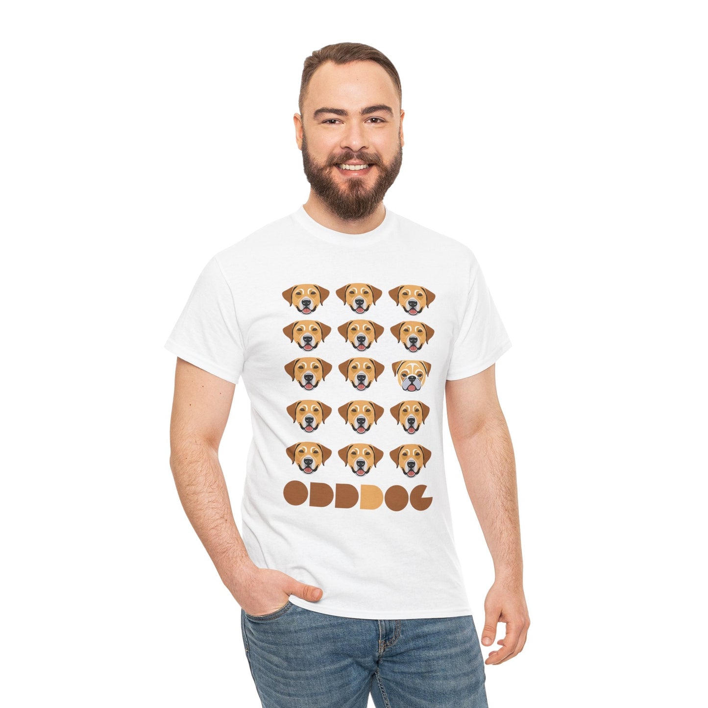 ODD LAB - Unisex Heavy Cotton Tee - ODDDOG