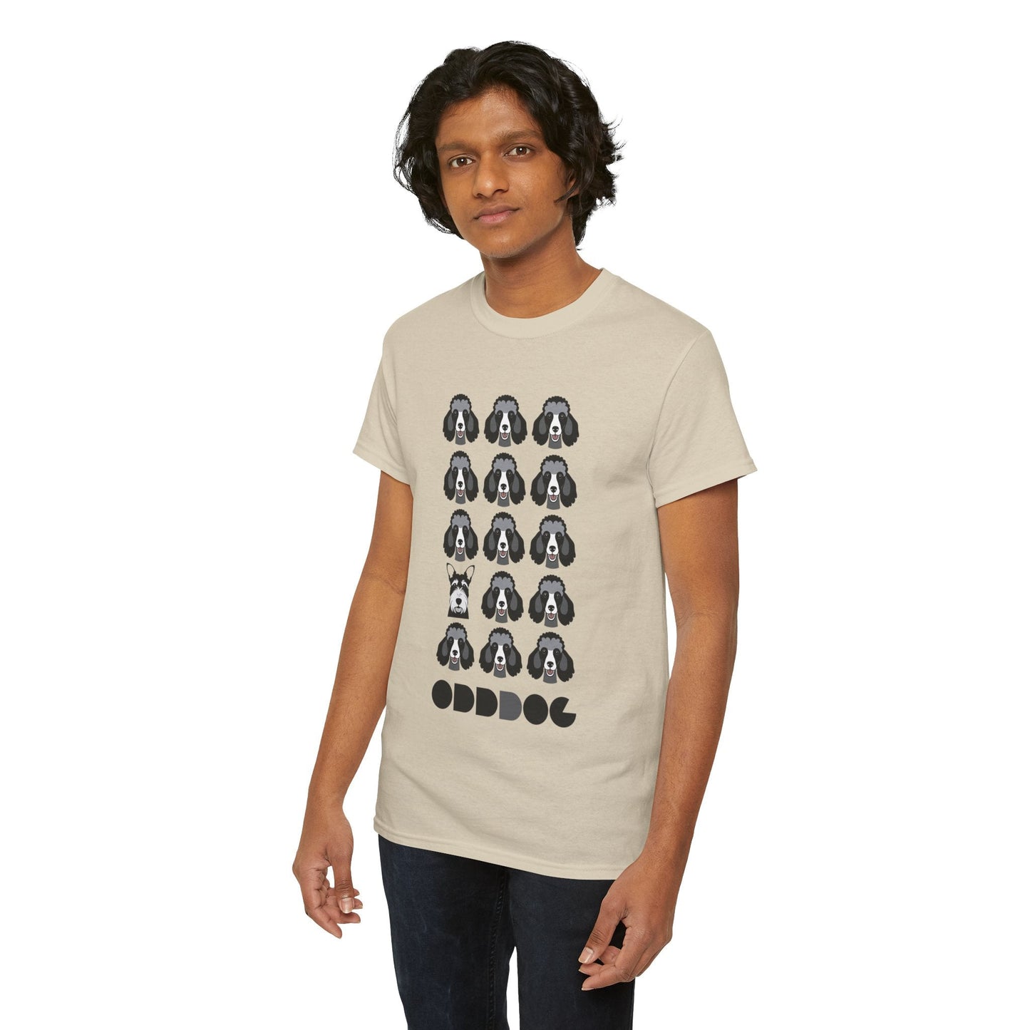 PoODDle - Unisex Heavy Cotton T-Shirt - ODDDOG