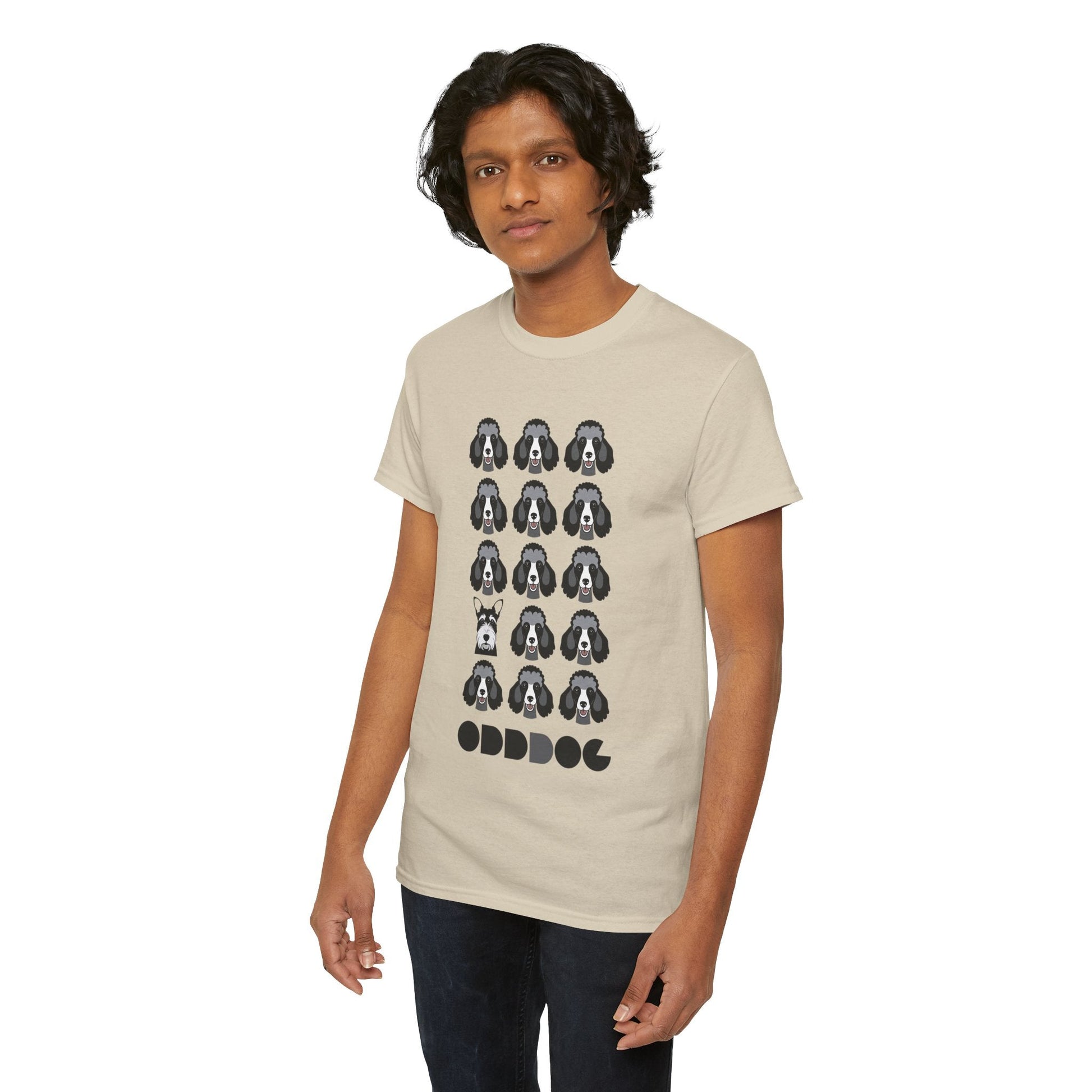 PoODDle - Unisex Heavy Cotton T-Shirt - ODDDOG